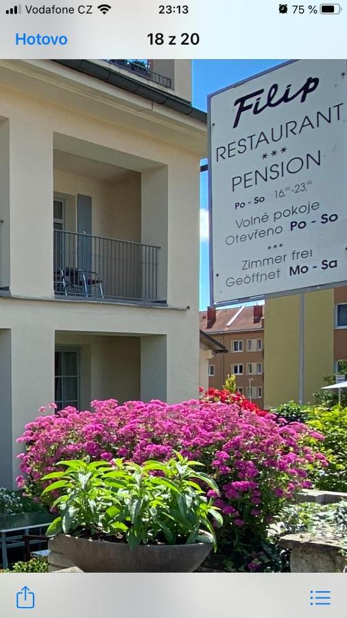 Pension A Restaurace Filip II Mariánské Lázně Εξωτερικό φωτογραφία